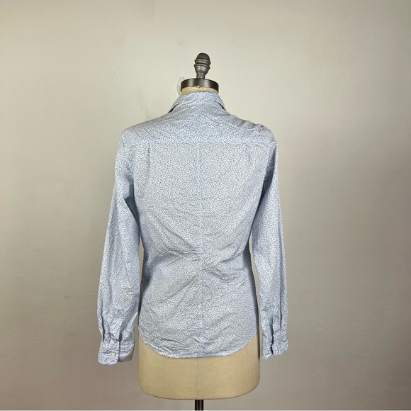 Frank & Eileen Eileen Mini-Floral Modal Button-Down Shirt - Picture 6 of 8